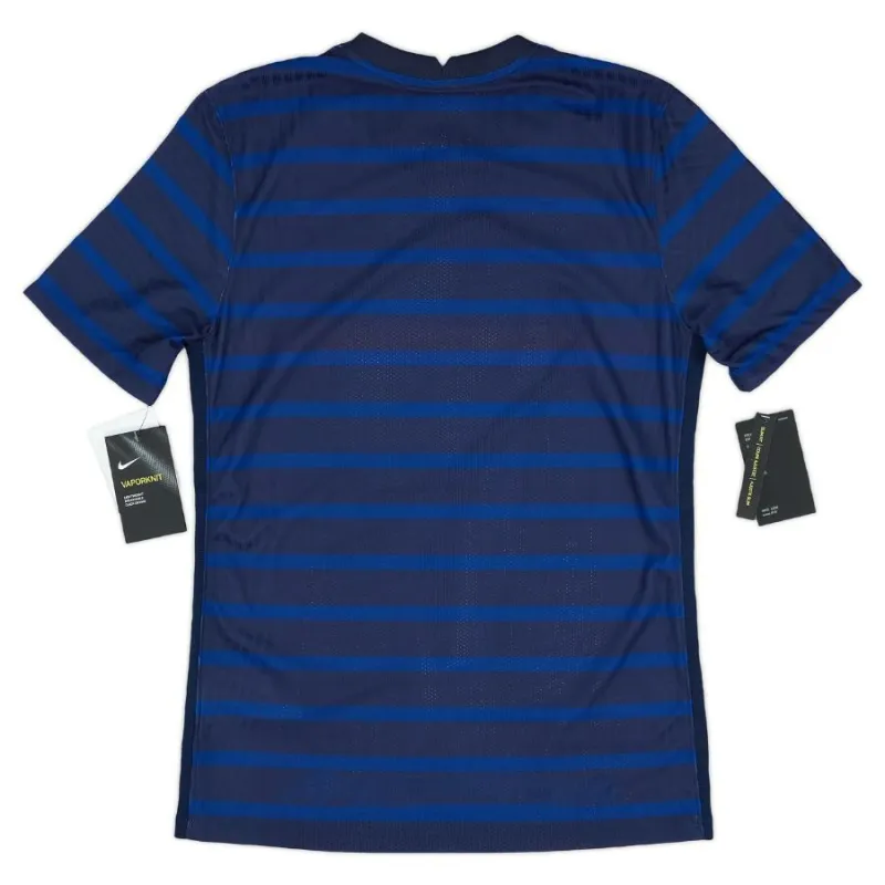 La maglia retro di casa della squadra nazionale francese nel 2020/2021 - Blu