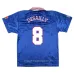 La maglia retro di casa della squadra nazionale francese indossata da Marcel Desailly nel 1996 - Blu.