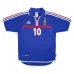 Das retro Heimtrikot der französischen Nationalmannschaft von Zinedine Zidane im Jahr 2000 - Blau