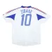Das retro Auswärtstrikot der französischen Nationalmannschaft von Zinedine Zidane von 2004 bis 2006 - weiß.