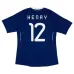 La maglia retro di casa della squadra nazionale francese di Thierry Henry per la stagione 2009/2010 - blu.