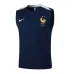 El chaleco y los pantalones cortos de la selección nacional francesa para la temporada 2024/25 - azul.