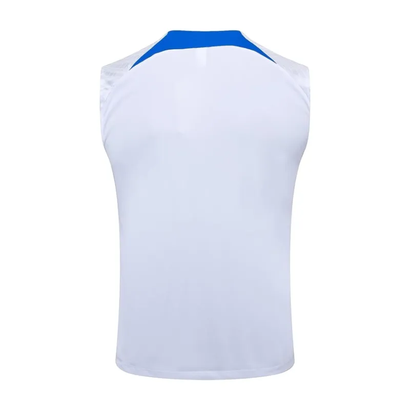 El chaleco y los pantalones cortos de la selección nacional francesa para la temporada 2024/25 - blanco.