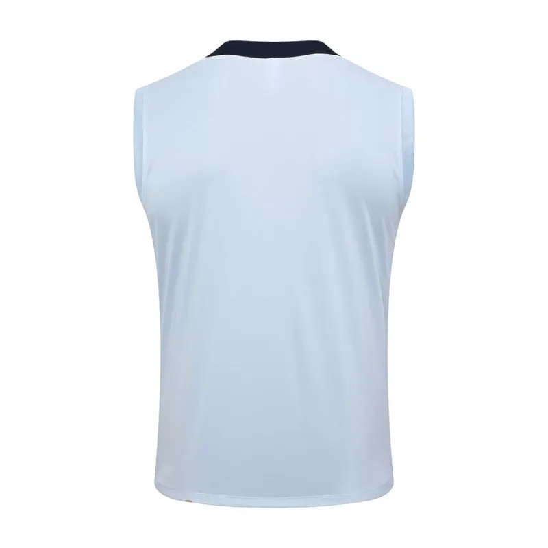 El chaleco y los pantalones cortos de la selección nacional francesa para la temporada 2024/25 - blanco claro.