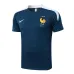 El traje de entrenamiento y los pantalones cortos de la selección nacional francesa para la temporada 2024/25 - azul.