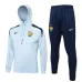 El traje deportivo con capucha y los pantalones de la selección nacional francesa para la temporada 2024/25 - blanco.