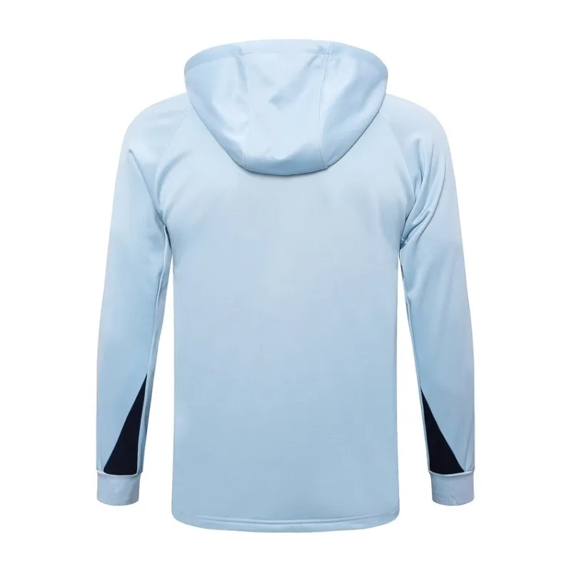 El traje deportivo con capucha y los pantalones de la selección nacional francesa para la temporada 2024/25 - blanco.