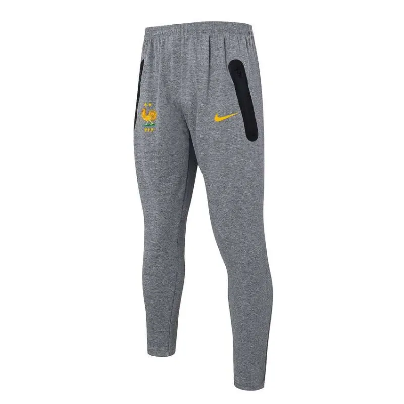 El traje deportivo con capucha y los pantalones de la selección nacional francesa para la temporada 2024/25 - gris