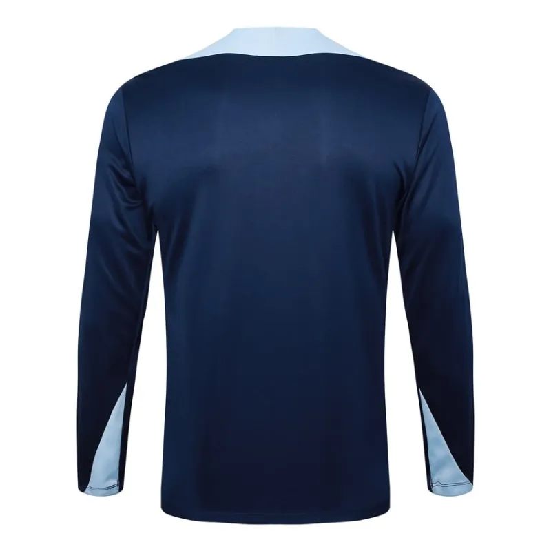El traje deportivo y los pantalones de la selección nacional francesa 2024/25 - azul