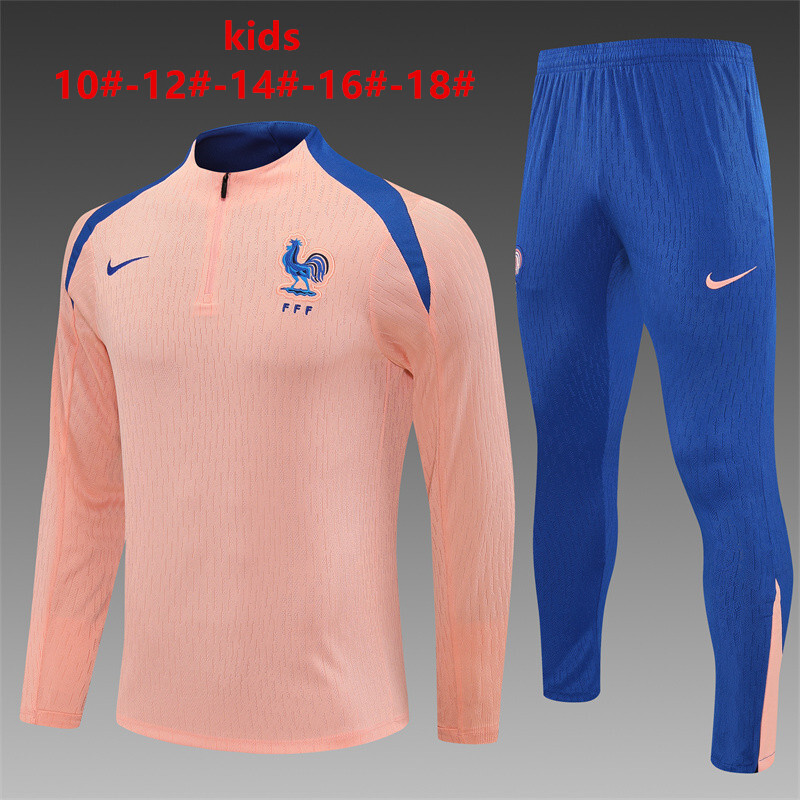 France 2025/26 Kinder Sportanzug Pink