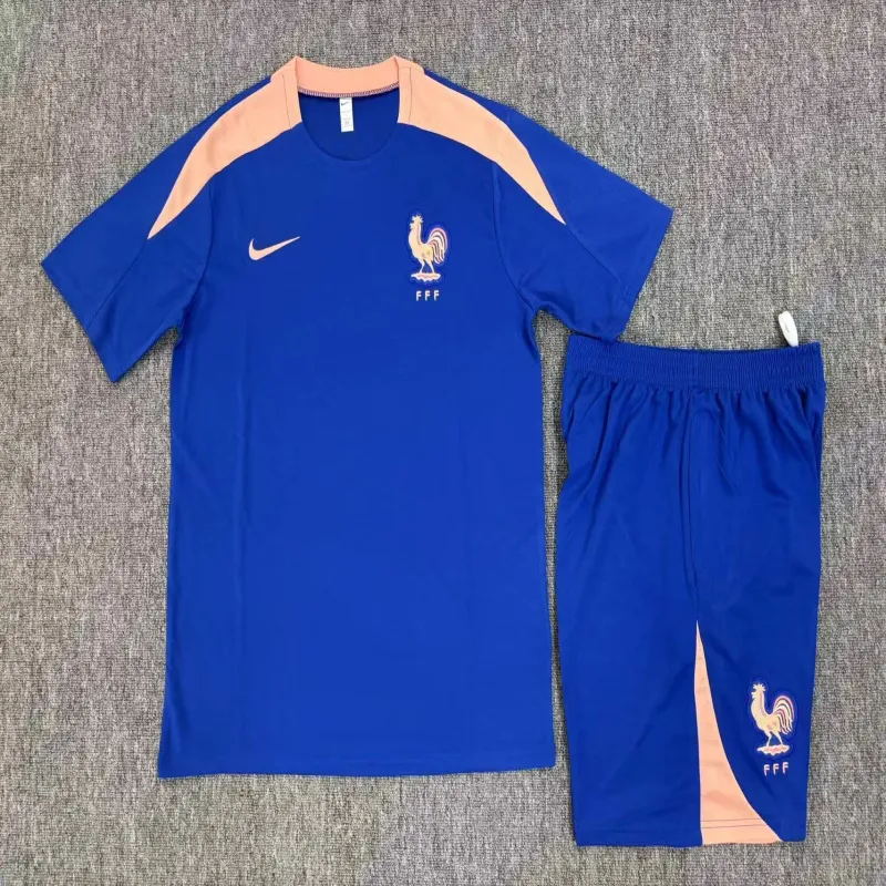 France 2025/26 Kinder Trainingsanzug blau