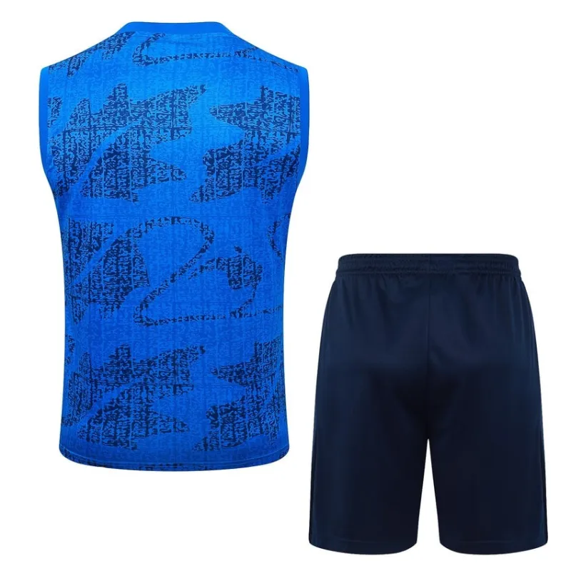 Completo Canotta + Pantaloncini Francia 2025/26 - Blu