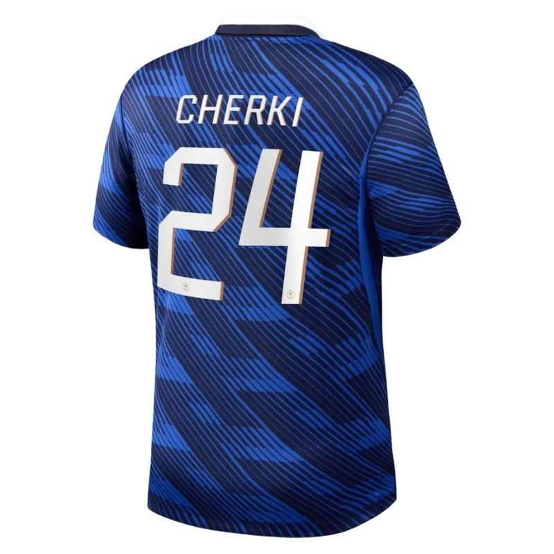 Francia CHERKI Coppa del Mondo 2026 maglia casa blu
