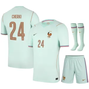 Francia CHERKI 2026/27 Camiseta Visitante Niño Verde