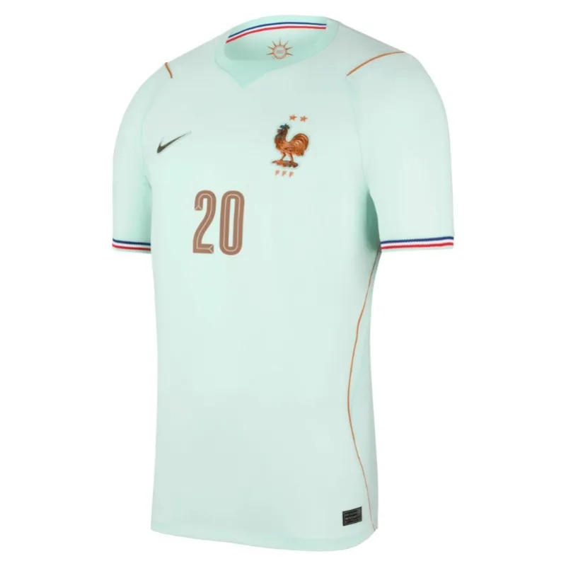 Francia DOUE 2026/27 Maglia Trasferta Verde