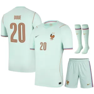 Francia DOUE 2026/27 Camiseta Visitante Niño Verde