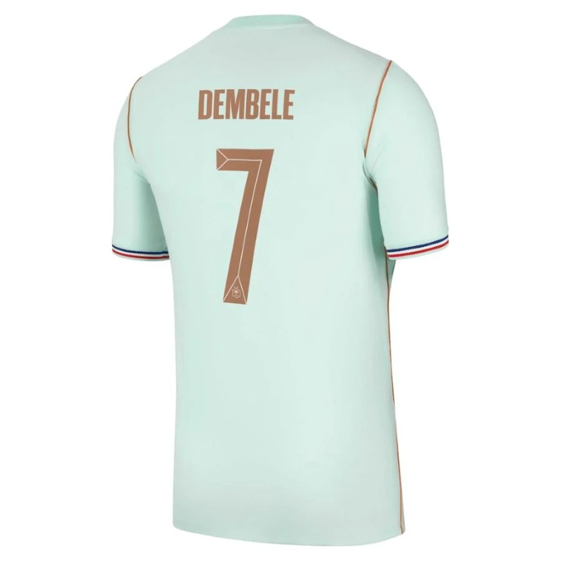 Francia DEMBELE Coppa del Mondo 2026 maglia trasferta verde