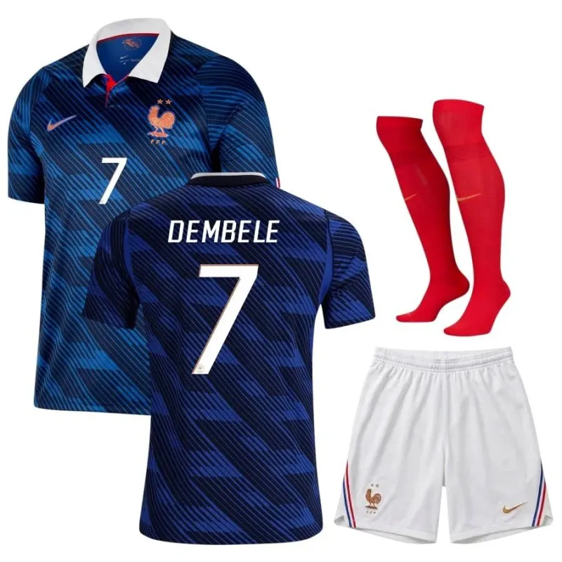 Kit Enfant France DEMBÉLÉ Coupe du Monde 2026 Domicile