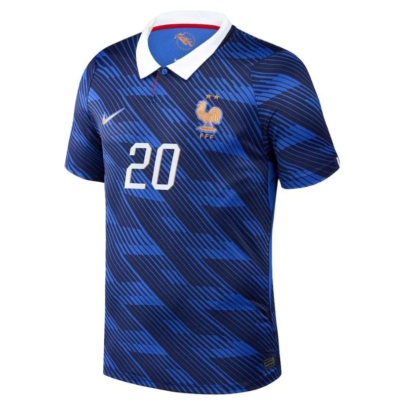 Frankreich DOUE WM 2026 Kinder Heimtrikot Set blau