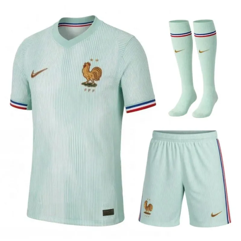 Frankreich 2026 WM Auswärskinderkit Grün