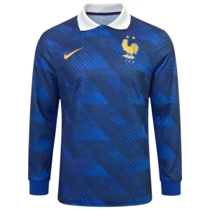 Maglia Francia Casa Maniche Lunghe Mondiali 2026/27