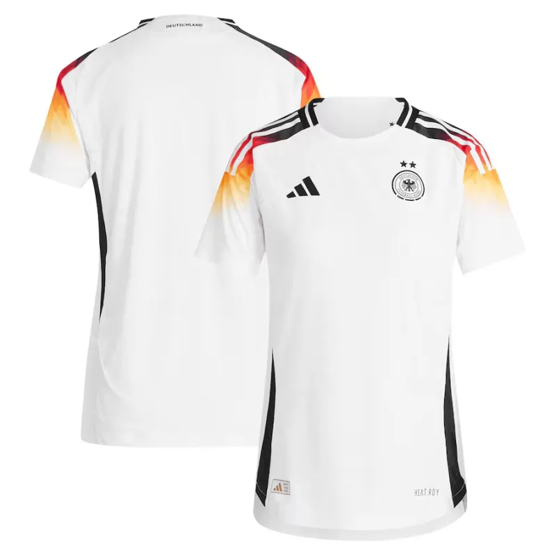 Deutschlands 2024/25 Heimtrikot - Spielerausgabe - Weiß
