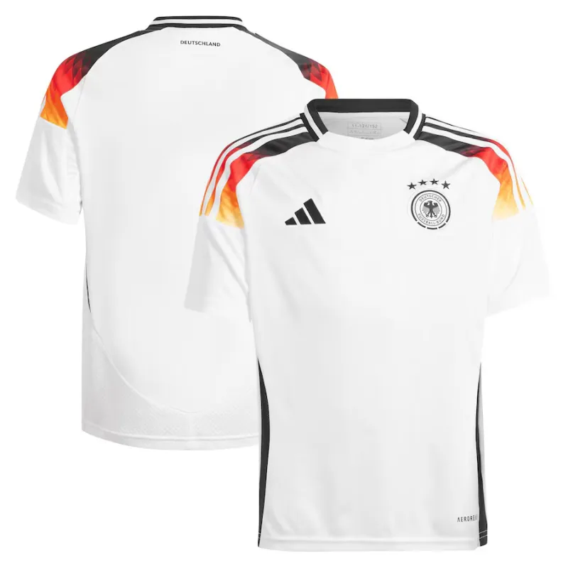 La maglia di casa per bambini della Germania 2024/25 - Bianca