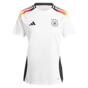 Deutschlands 2024/25 Heim-Frauen-Trikot - Weiß