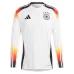 Le maillot domicile à manches longues de l'Allemagne 2024/25 - Blanc