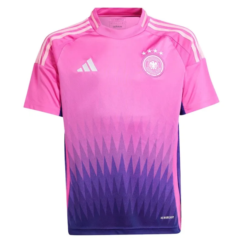 Deutschlands 2024/25 Auswärts-Kids-Trikot - Rosa