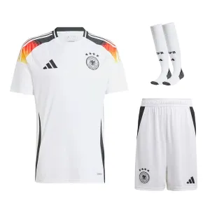 El conjunto de camisetas para niños de la Alemania 2024/25 de campo - Blanco
