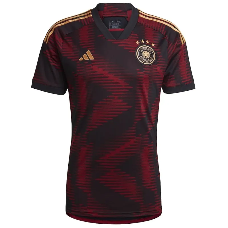 La camiseta de visitante de Alemania para la Copa del mundo FIFA 2022 - Rosa y Púrpura