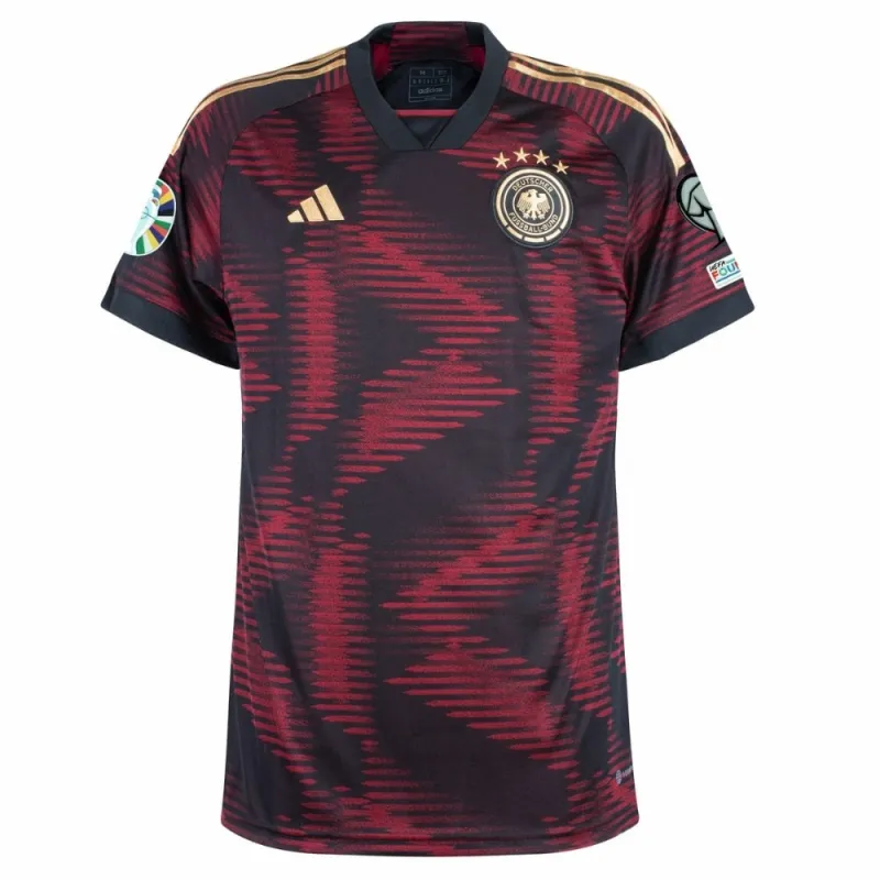 Kit de camiseta infantil de la Alemania de visita para la Eurocopa 2024 - Rosa y púrpura