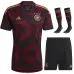 Conjunto Camisa Visitante Alemania 2022 Copa Mundial - Niños - Rosa-Violeta