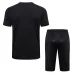 Traje de entrenamiento + pantalones cortos de Alemania 2024/25 - Negro