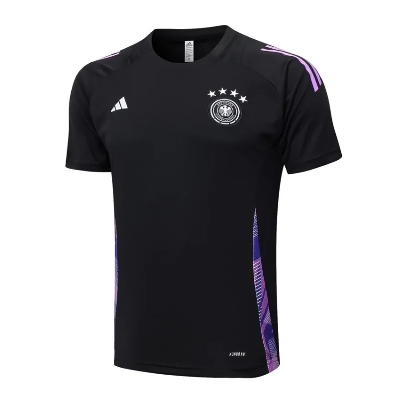 Traje de entrenamiento + pantalones cortos de Alemania 2024/25 - Negro