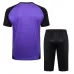 Deutsches 2024/25 Trainingsanzug + Kurze Hose - Lila