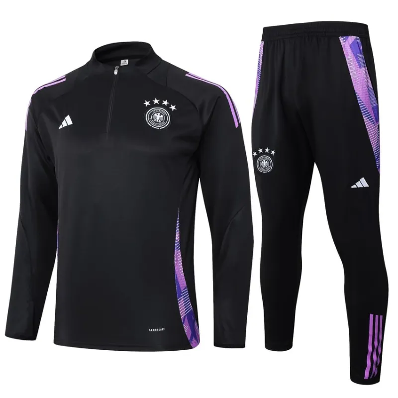 Deutsches Sportbekleidung + Hosen 2024/25 - Schwarz