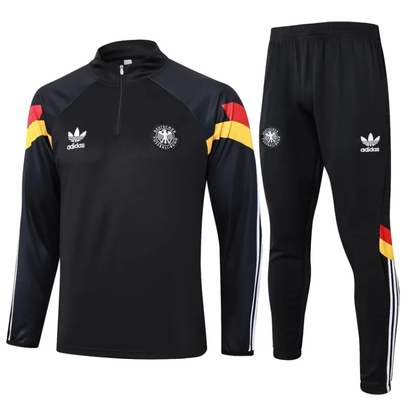 Deutsches Sportbekleidung + Hosen 2024/25 - Tiefschwarz