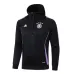 Deutsches 2024/25 Kapuzen-Sportbekleidung + Hosen - Schwarz