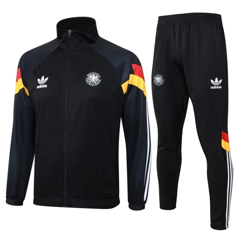Deutsches 2024/25 Sportjacke + Hosen - Schwarz
