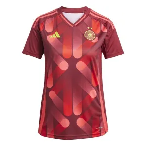 Camisa Visitante Alemania Femenina 2024 UEFA - Versión Fan - Roja