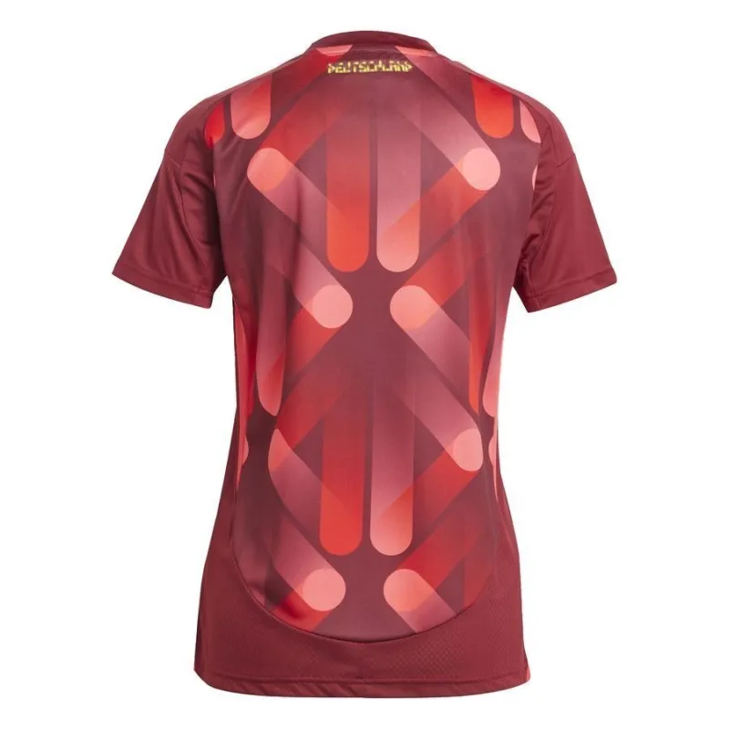 Camisa Visitante Alemania Femenina 2024 UEFA - Versión Fan - Roja