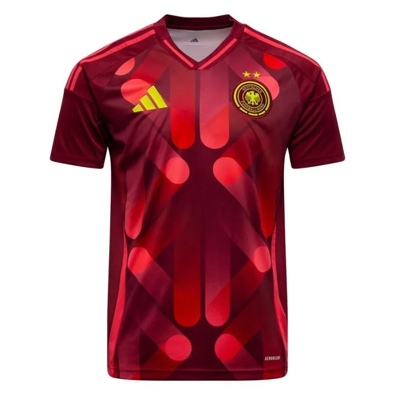Camisa Visitante Niños Alemania 2024 UEFA - Versión Fan - Roja