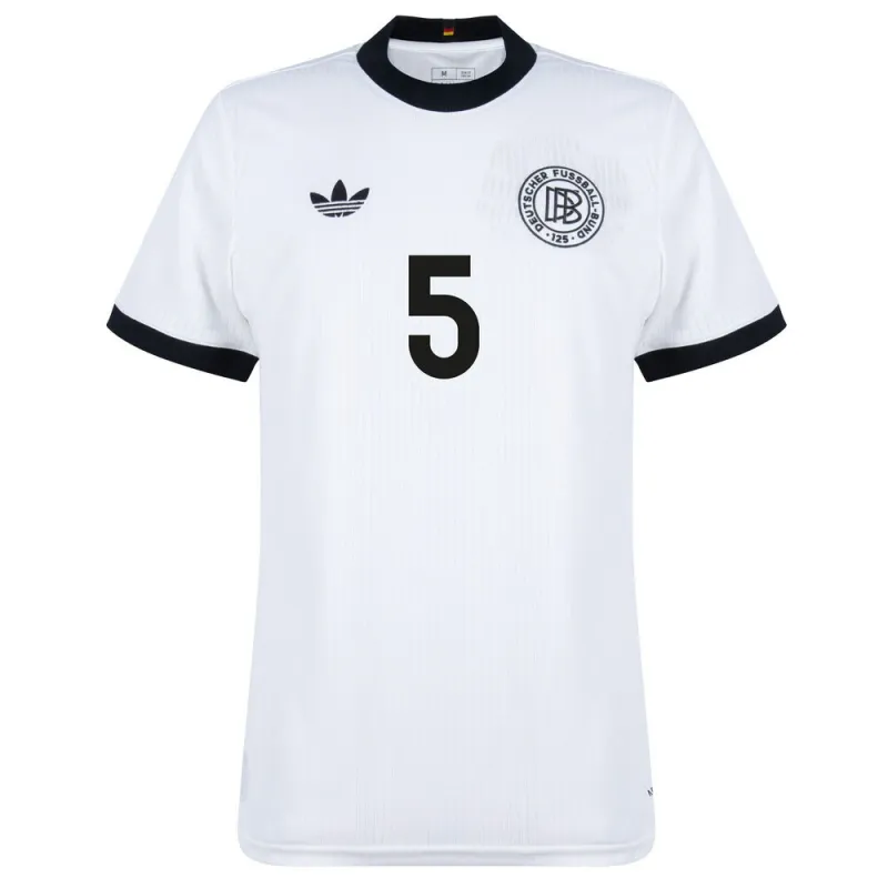 Camisa Alemania 125 Aniversario Beckenbauer - Versión Fan - Blanca