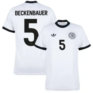 Camisa Alemania 125 Aniversario Beckenbauer - Versión Fan - Blanca