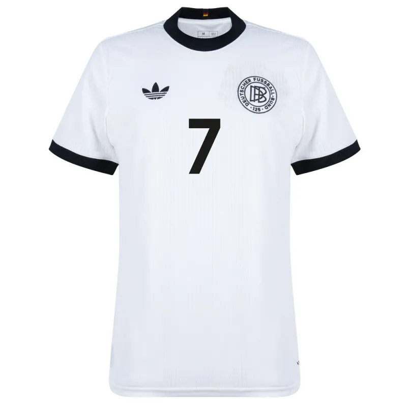 Camisa Alemania 125 Aniversario Schweinsteiger - Versión Fan - Blanca