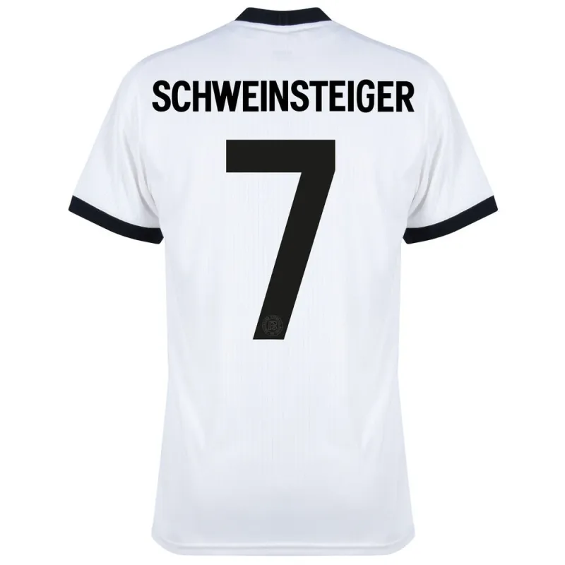 Camisa Alemania 125 Aniversario Schweinsteiger - Versión Fan - Blanca