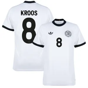 Camisa Alemania 125 Aniversario Kroos - Versión Fan - Blanca
