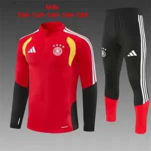 Deutschland 2026/27 Kinder Sportanzug rot